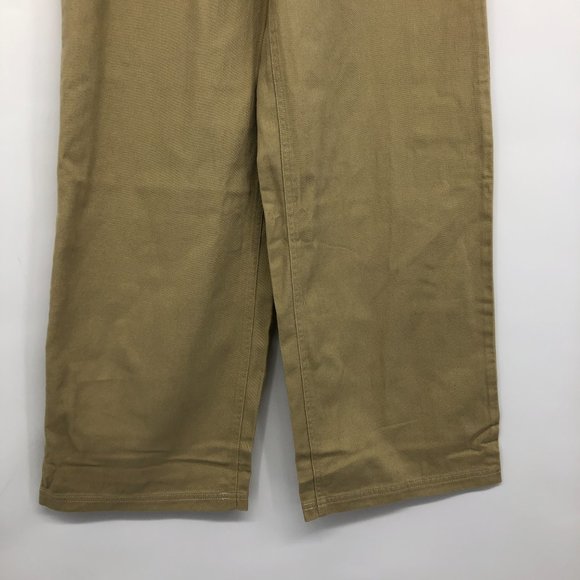NWT Twik Simons Khaki Tan Wide Leg Cargo Pants size 28 - Picture 8 of 16